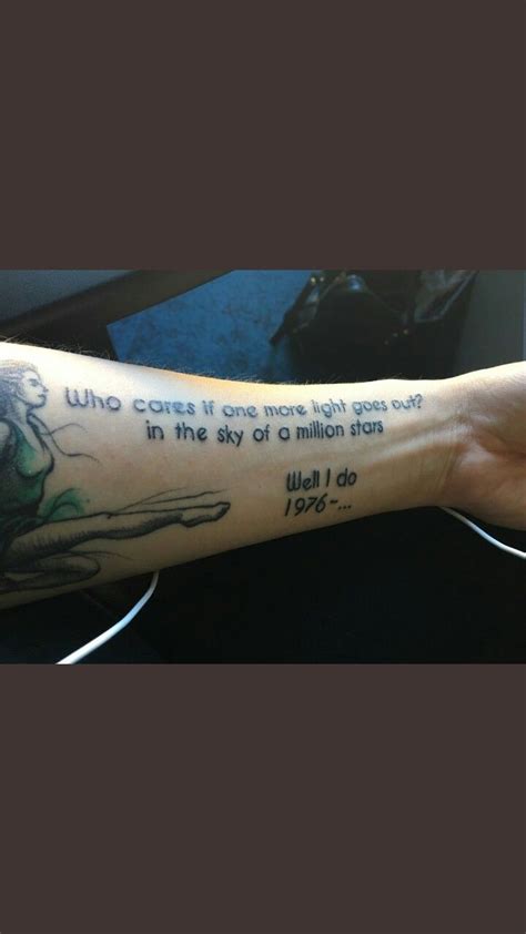 Beautiful Linkin Park Tattoo Song Is One More Light Inspiração Para