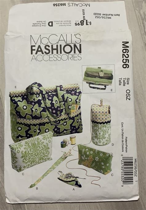 Mccall S Fashion Accessories Sewing Pattern M Project Tote