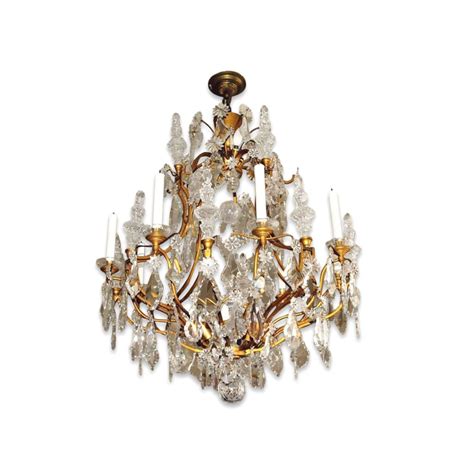 Lustre Cristal Baccarat E Bronze One Goods