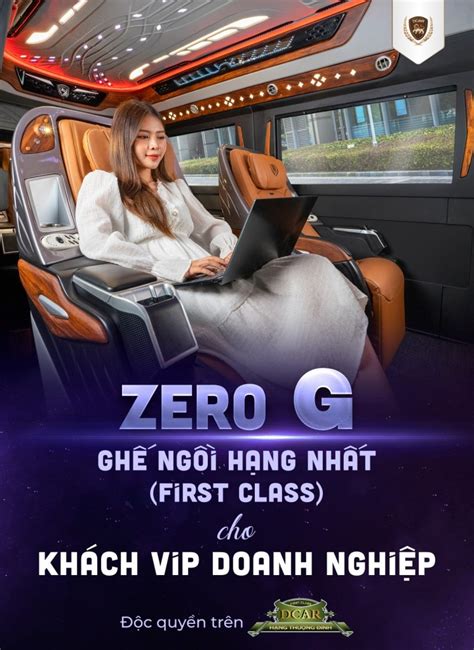 Ghế ZEROG Trên DCar Hạng Thượng Đỉnh Hyundai Solati Dcar Limousine