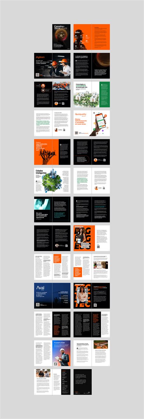 Revista Constru Tech News On Behance