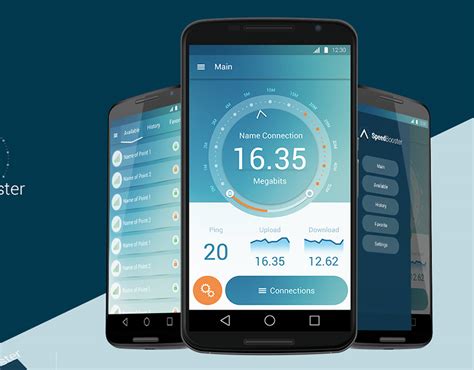 Mobile App for Android - Speed Booster on Behance