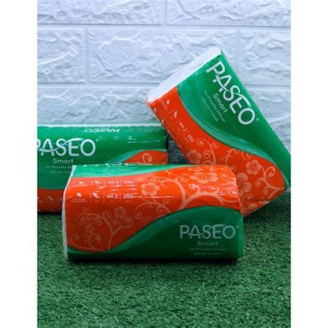 Jual Tissue Paseo Smart 250 Sheets 2 Ply Shopee Indonesia