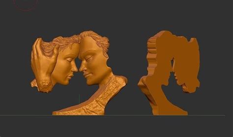 Love Couple 3d Model 3d Printable Cgtrader