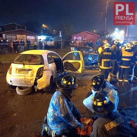 Osorno Accidente Vehicular Deja Lesionados En Rahue Alto