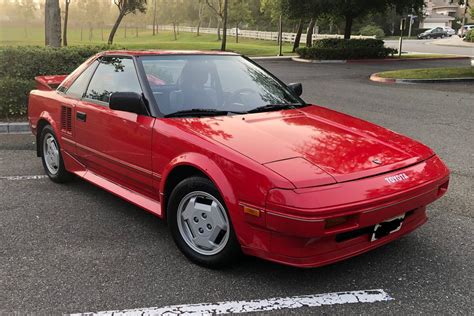 17k Mile 1986 Toyota Mr2 For Sale On Bat Auctions Sold For 10000 On