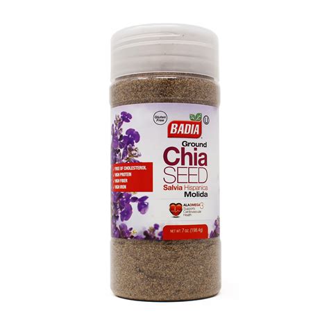 Ground Chia Seed 7 Oz Badia Spices