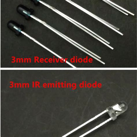 Emisor Y Receptor Led Infrarrojo Mm Nm Surtido De Diodos De Luz