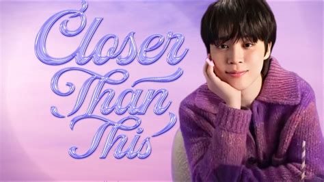 JIMIN Closer Than This New Single Official Teaser YouTube