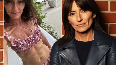 Davina McCall Hits Back Over Six Pack Bikini Body After She S Skinny