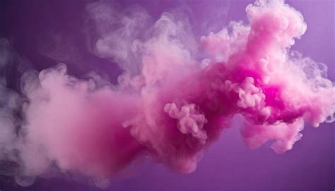 Premium Photo Motion Pink Explosion Smoke Fluid Splash Vapor Cloud