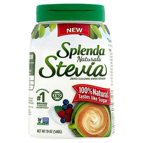 Splenda Naturals Stevia Zero Calorie Sweetener 19 Oz Fairway