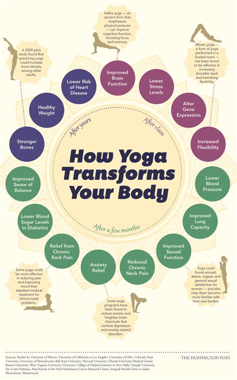 How Yoga Changes Your Body Infographics You Need To Look If You