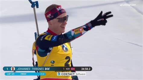 Mondiali Tripletta Da Sogno Per Johannes Bø Il Record Di Ori è