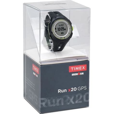 Ceas Timex Ironman Run X20 GPS TW5K87300 Crystal Time