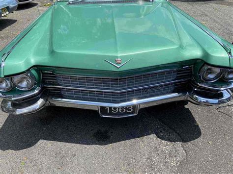 1963 Cadillac DeVille Convertible Green RWD Automatic Classic