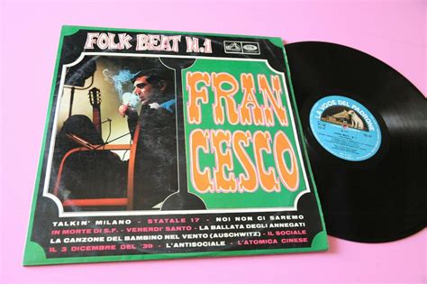 Popsike Francesco Guccini Lp Folk Beat N Prima St Originale