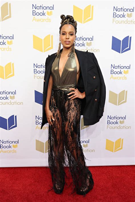 Celebrities at the 74th National Book Awards Ceremony with Kerry Washington