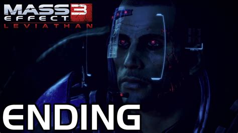 Mass Effect 3 Leviathan Dlc Ending Youtube