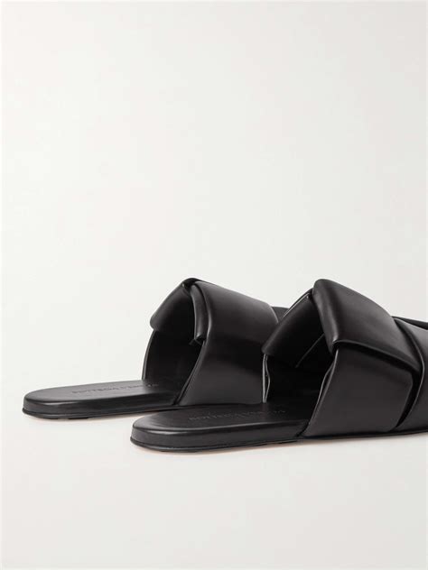 Bottega Veneta Intrecciato Padded Leather Slides For Men Mr Porter