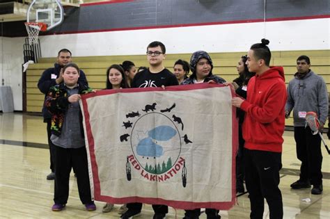 Flag Ceremony held at Red Lake High School - P4 - Red Lake Nation News