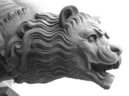 Free Images Rock Black And White Monument Statue Lion Close Up