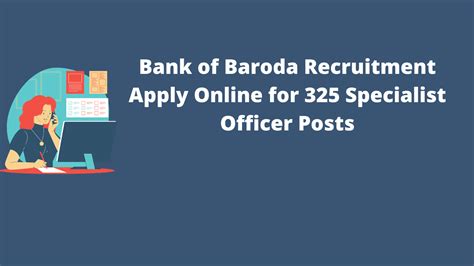 Bank Of Baroda Recruitment 2022 Apply Online For 325 Specialist