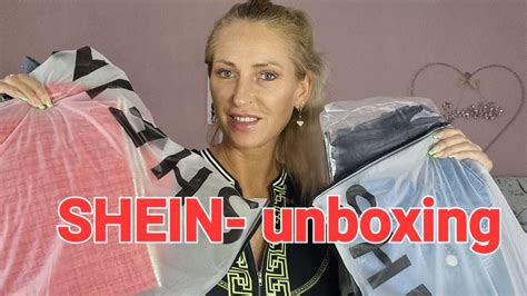 Shein Unboxing Otwieramy Paczk Youtube