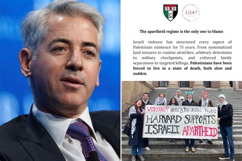 Bill Ackman Demands Harvard Name Students Who Blame Israel