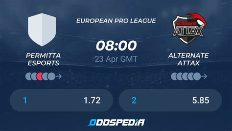 Permitta Esports Vs Alternate Attax Odds Scores Picks Predictions