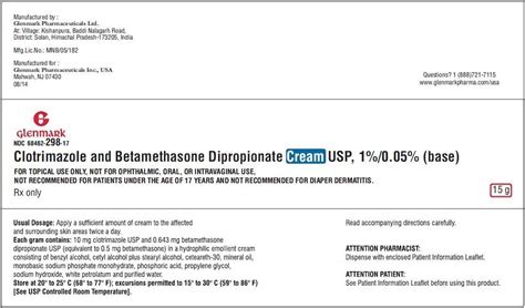 Clotrimazole Betamethasone Cream - FDA prescribing information, side ...