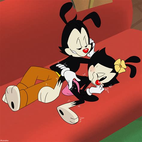 Rule 34 Accurate Art Style Animaniacs Animaniacs 2020 Anthro Blush Brother And Sister Cub