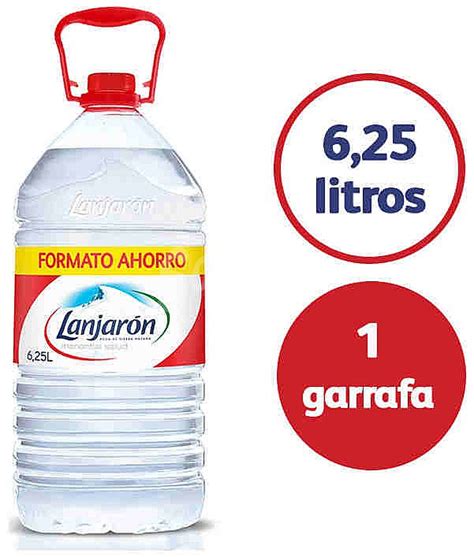 Lanjarón Agua mineral natural Garrafa 6 25 litros