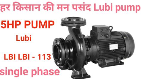 Lubi Lbi Lbi Hp Single Phase Type Monoblock Centrifugal Pump