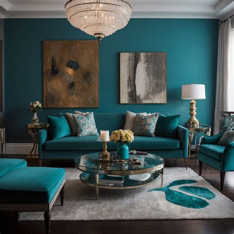 15 Perfect Teal Living Room Ideas to Transform Your Space » Comfy Ideas