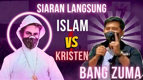 Siaran Langsung Debat Islam Vs Kristen Berujung Syahadat Satu Keluarga