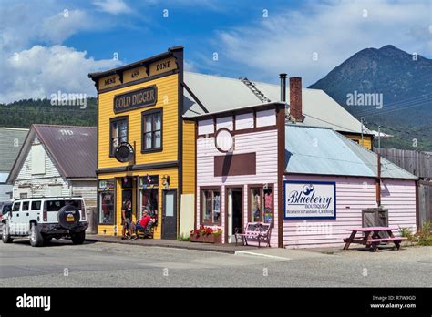 Streets Of Skagway Alaska Klondike Gold Rush National Historical Park