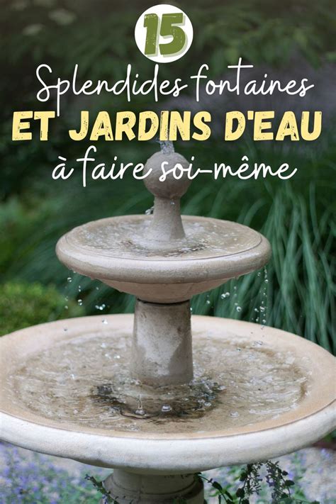 A Fountain With The Words Splendids Fontaines Et Jardins D Eau At