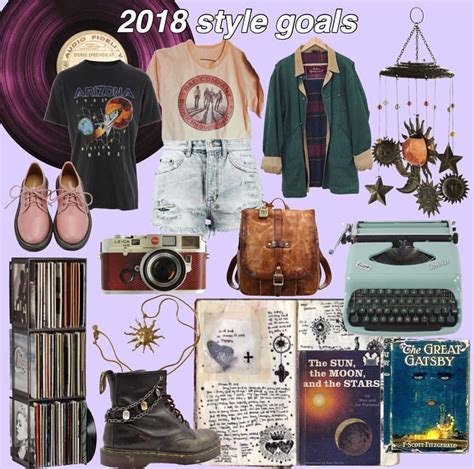 Vintage And Grunge Vintage Outfits Grunge Outfits Mood Board Fashion