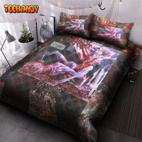 Cannibal Corpse Albums Quilt Duvet Cover Bedding Sets