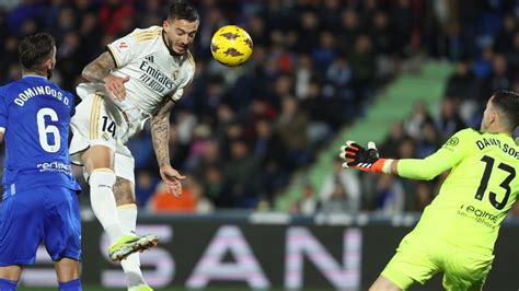 Getafe Real Madrid Resumen Goles Y Resultado Del Partido De Laliga