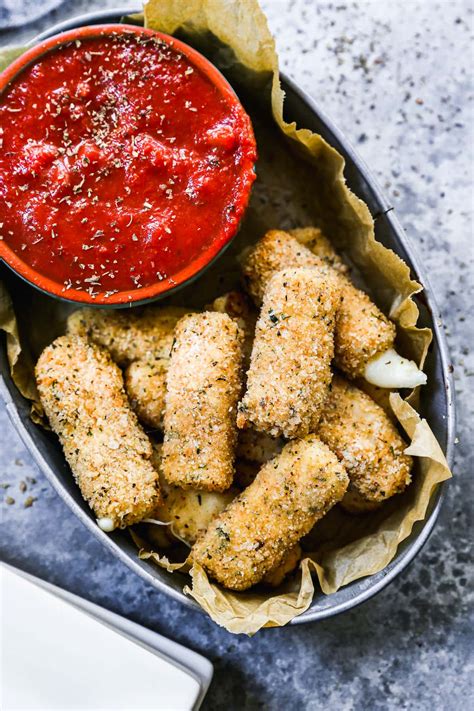 Air Fryer Mozzarella Sticks