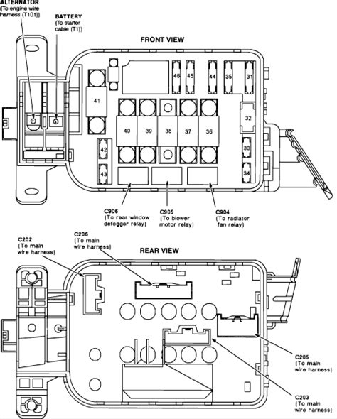 Diagram Civic Si Fuse Box Diagram Mydiagram Online