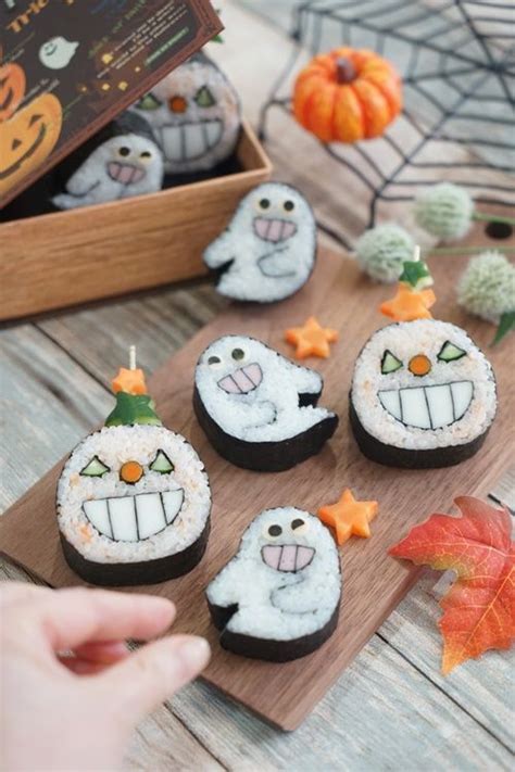 ハロウィン講習の画像 巻き寿司アートスクール ～札幌・旭川～ Sushi Art Cute Food Food Art