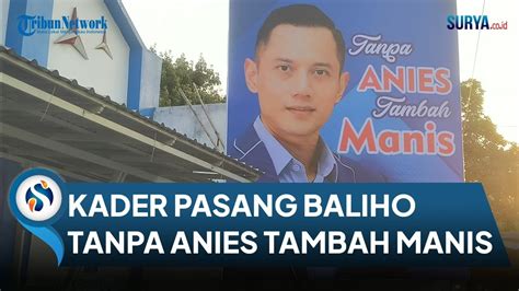 Obati Kecewa Pengurus Dpc Partai Demokrat Kota Kediri Pasang Baliho