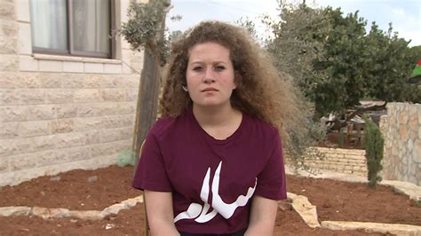 Meet Ahed Tamimi 17 Year Old West Bank Activist Jailed For 8 Months