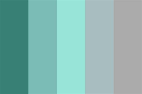 Calm Green Color Palette