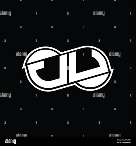 uu logo monogram abstract infinity shape   vector images