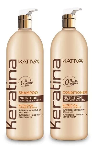 Kit Shampoo Acondicionador Y Tratamiento Keratina Kativa Luegopago