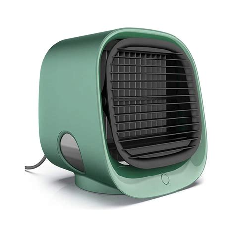 PRZENOŚNY KLIMATYZATOR MINI AIR COOLER Zielony 3w1 11952582555